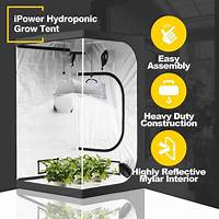 iPower Hydroponic Mylar Grow Tent